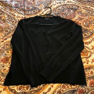 Theory Black Cardigan